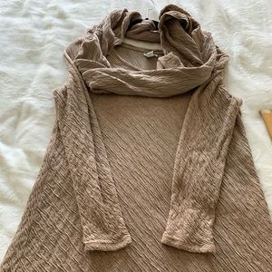 Purejill top with matching infinity scarf j Jill